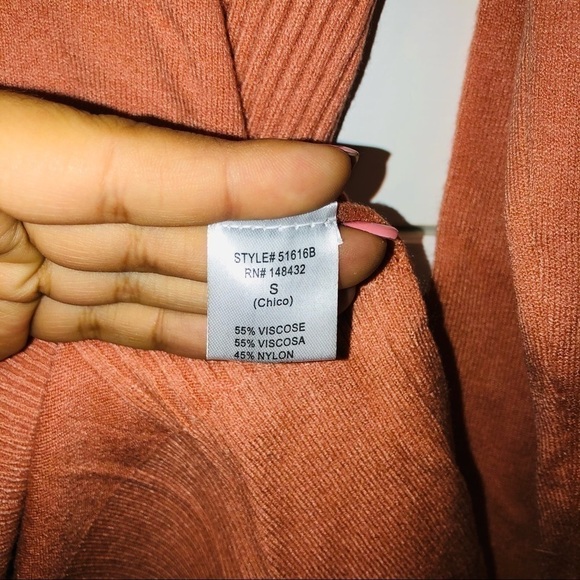 NWT Staccato Coral Crewneck Sweater Size Small - Picture 6 of 8